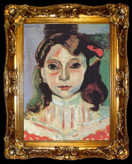 framed  Henri Matisse Marguerite (mk35), ta009-2